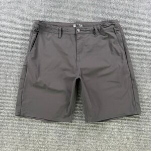 NWOT Jetty Bamboo Hybrid Shorts Mens 36 Charcoal Gray Performance Chino Golf